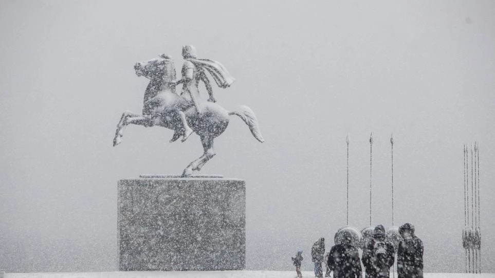 Στην «κατάψυξη» η βόρεια Ελλάδα – Εως τους -13 βαθμούς Κελσίου «βούτηξε» ο υδράργυρος